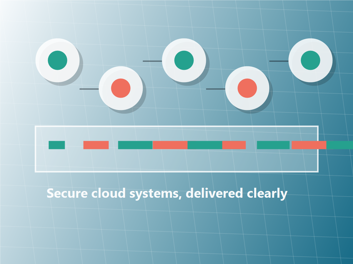 Abstract IT team delivery workspace
